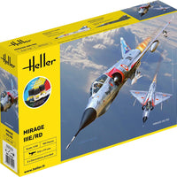 Mirage IIIE/RD 1/48 STARTER KIT, PLASTIC SCALE MODEL