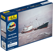 TRAWLER VOLONTAIRE + MARIE JEANNE Twinset 1/200 STARTER KIT, PLASTIC SCALE MODEL