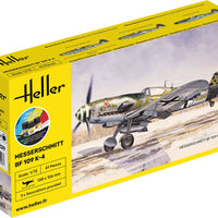 Messerschmitt Bf 109 K-4 1/72 STARTER KIT, PLASTIC SCALE MODEL