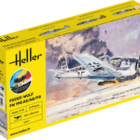 FOCKE-WULF 190 A5/A8/F8 1/72 STARTER KIT, PLASTIC SCALE MODEL
