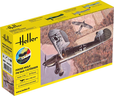 Focke Wulf Stosser 1/72 STARTER KIT, PLASTIC SCALE MODEL