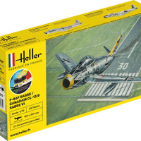 F-86F SABRE / CANADAIR CL-13 B Sabre VI 1/72 STARTER KIT, PLASTIC SCALE MODEL