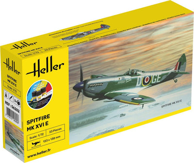 Spitfire 1/72 STARTER KIT, PLASTIC SCALE MODEL