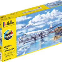 DOUGLAS C-118 LIFTMASTER 1/72 STARTER KIT, PLASTIC SCALE MODEL
