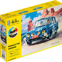 Renault R8 Gordini 1/24 STARTER KIT, PLASTIC SCALE MODEL