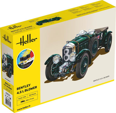 Bentley 4.5L Blower 1/24 STARTER KIT, PLASTIC SCALE MODEL