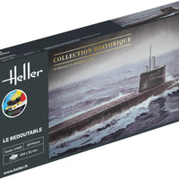 U-Boot S/M Redoutable S 611 1/400 SARTER KIT, PLASTIC SCALE MODEL