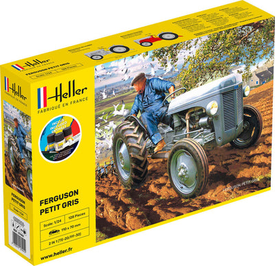 Ferguson Le Petit Gris TE 20 1/24 STARTER KIT, PLASTIC SCALE MODEL