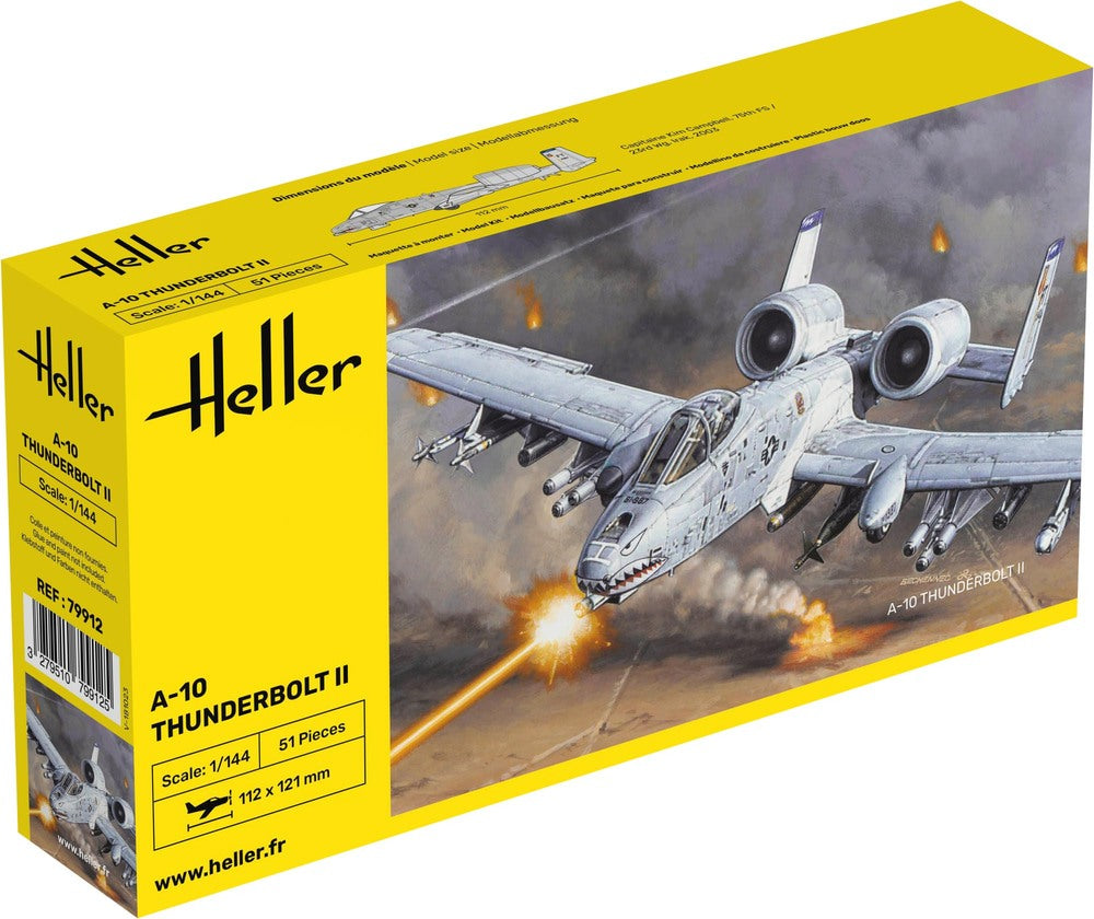 A-10 Thunderbolt II 1/144, PLASTIC SCALE MODEL KIT
