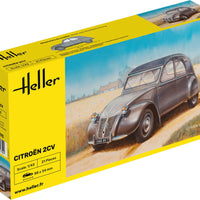 Citroen 2 CV 1/43, PLASTIC SCALE MODEL