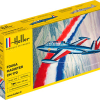 Fouga Magister CM 170 1/72, PLASTIC SCALE MODEL