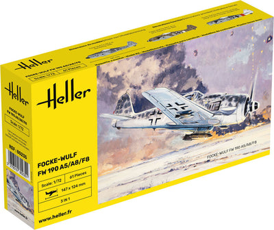 Focke-Wulf 190 A5/A8/F8 1/72, PLASTIC SCALE MODEL