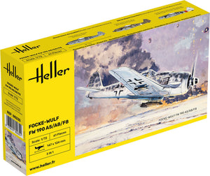 Focke-Wulf 190 A5/A8/F8 1/72, PLASTIC SCALE MODEL
