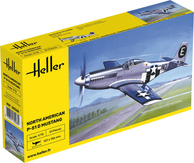 P-51 Mustang 1/72, PLASTIC SCALE MODEL