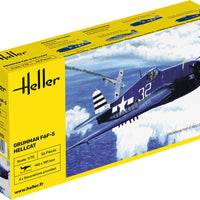 Grumman F6F Hellcat 1/72, PLASTIC SCALE MODEL