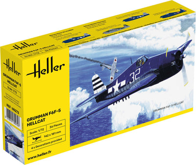 Grumman F6F Hellcat 1/72, PLASTIC SCALE MODEL