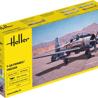 T-28 FENNEC /TROJAN 1/72, PLASTIC SCALE MODEL