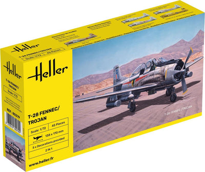 T-28 FENNEC /TROJAN 1/72, PLASTIC SCALE MODEL