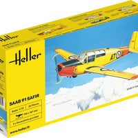 SAAB SAFIR 91 1/72, PLASTIC SCALE MODEL