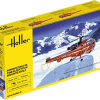 Alouette III Civil Defense 1/72, PLASTIC SCALE MODEL