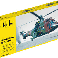 Super Puma AS 332 M1 1/72, PLASTIC SCALE MODEL