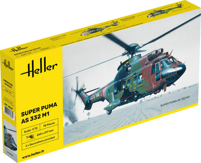 Super Puma AS 332 M1 1/72, PLASTIC SCALE MODEL