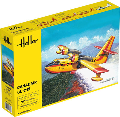 Canadair CL-215 1/72, PLASTIC SCALE MODEL