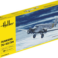 JUNKERS Ju-52/3m 1/72, PLASTIC SCALE MODEL