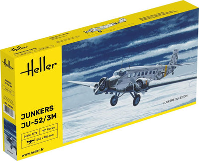 JUNKERS Ju-52/3m 1/72, PLASTIC SCALE MODEL
