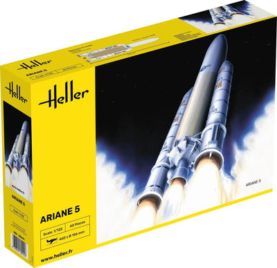 Ariane 5 launch rocket 1/125, PLASTIC SCALE MODEL