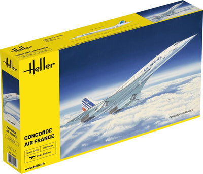 Concorde AIR FRANCE 1/125, PLASTIC SCALE MODEL