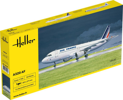 AIR FRANCE AIR BUS A 320 AF 1/125 PLASTIC SCALE MODEL