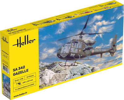 SA 342 Gazelle 1/48, PLASTIC SCALE MODEL
