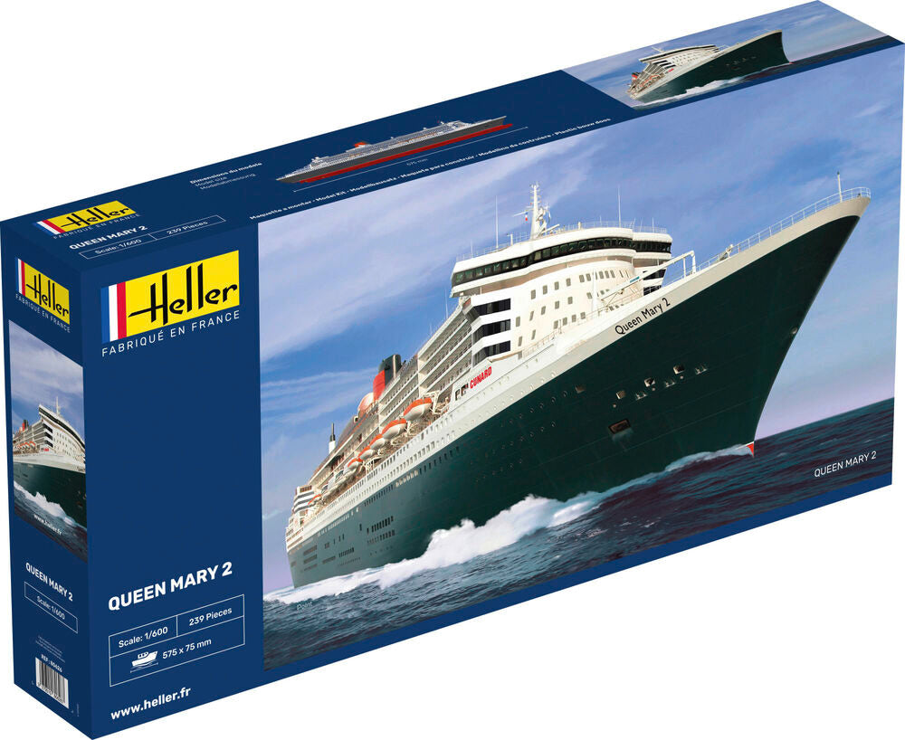 Queen Mary 2 1/600, PLASTIC SCALE MODEL