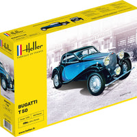 Bugatti T 50 1/24, PLASTIC SCALE MODEL