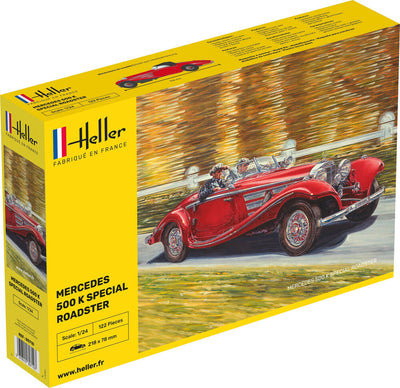 MERCEDES 500 K Special Roadster 1/24, PLASTIC SCALE MODEL