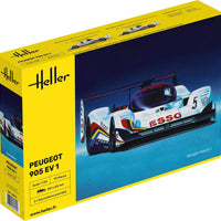 Peugeot 905 EV 1 1/24, PLASTIC SCALE MODEL