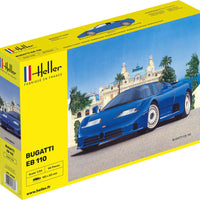 BUGATTI EB 110 1/24, PLASTIC SCALE MODEL