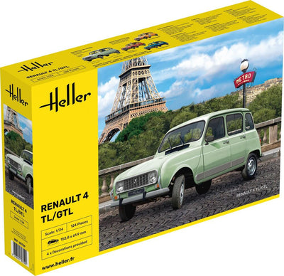Renault 4TL/GTL 1/24, PLASTIC SCALE MODEL