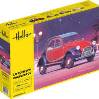 Citroen 2CV Charleston 1/24, PLASTIC SCALE MODEL