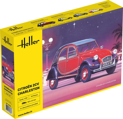 Citroen 2CV Charleston 1/24, PLASTIC SCALE MODEL