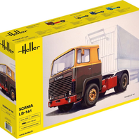 SCANIA TRUCK LB-141 1977 1/24, PLASTIC SCALE MODEL