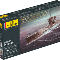 U-Boot Type VII C 1/400, PLASTIC SCALE MODEL
