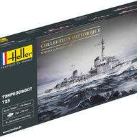 Torpedoboot T23 1/400, PLASTIC SCALE MODEL
