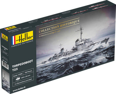 Torpedoboot T23 1/400, PLASTIC SCALE MODEL