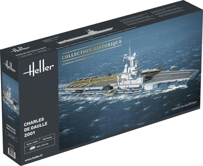 Charles de Gaulle Aircraft Carrier 1/400, PLASTIC SCALE MODEL