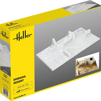 DIORAMA DESERT BASE 1/35- 1/24, PLASTIC SCALE MODEL