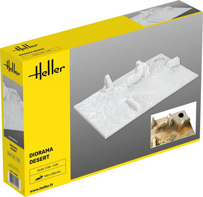 DIORAMA DESERT BASE 1/35- 1/24, PLASTIC SCALE MODEL