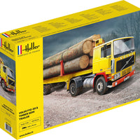 VOLVO F12-20 & Timber Semi Trailer 1/32, PLASTIC SCALE MODEL