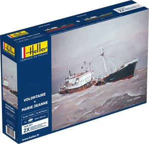 VOLONTAIRE MARIE + MARIE JEANNE Twinset 1/200,PLASTIC SCALE MODEL
